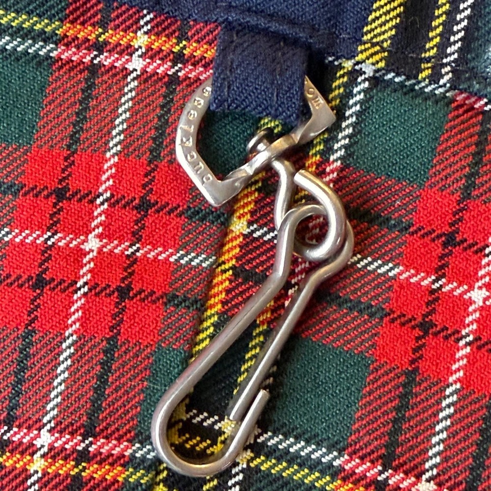 Vintage Tiger of London Plaid Cargo Pants High Waisted Bondage Punk Rock 30 - Picture 11 of 16